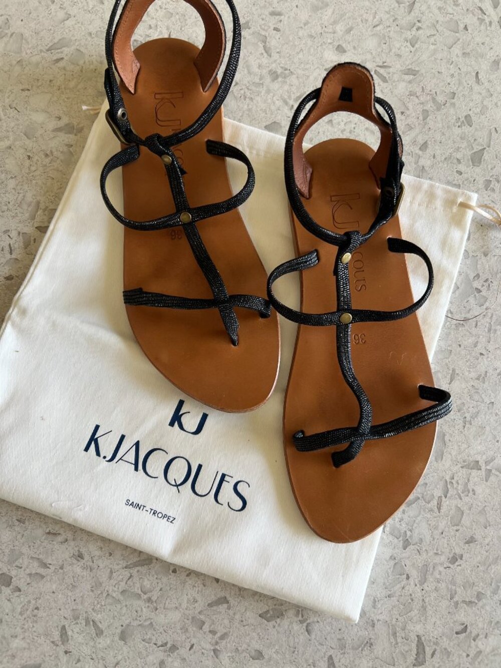 K Jacques sandals size 36